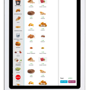 Borne de commande Restaurant & Fast-Food