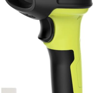 Inateck Scanner de Code-Barres Laser sans Fil 2.4GHz, Rayon de 35m, Scan Automatique et Précis, 180 Jours D'autonomie en Veille, BCST-60
