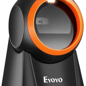 Eyoyo Lecteur Codes Barres 1D 2D, USB Câblé douchette Barcode Scanner